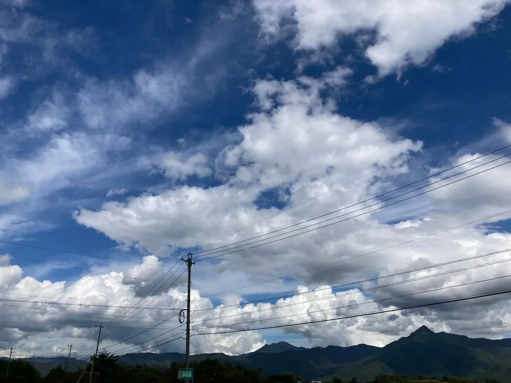 高原の空